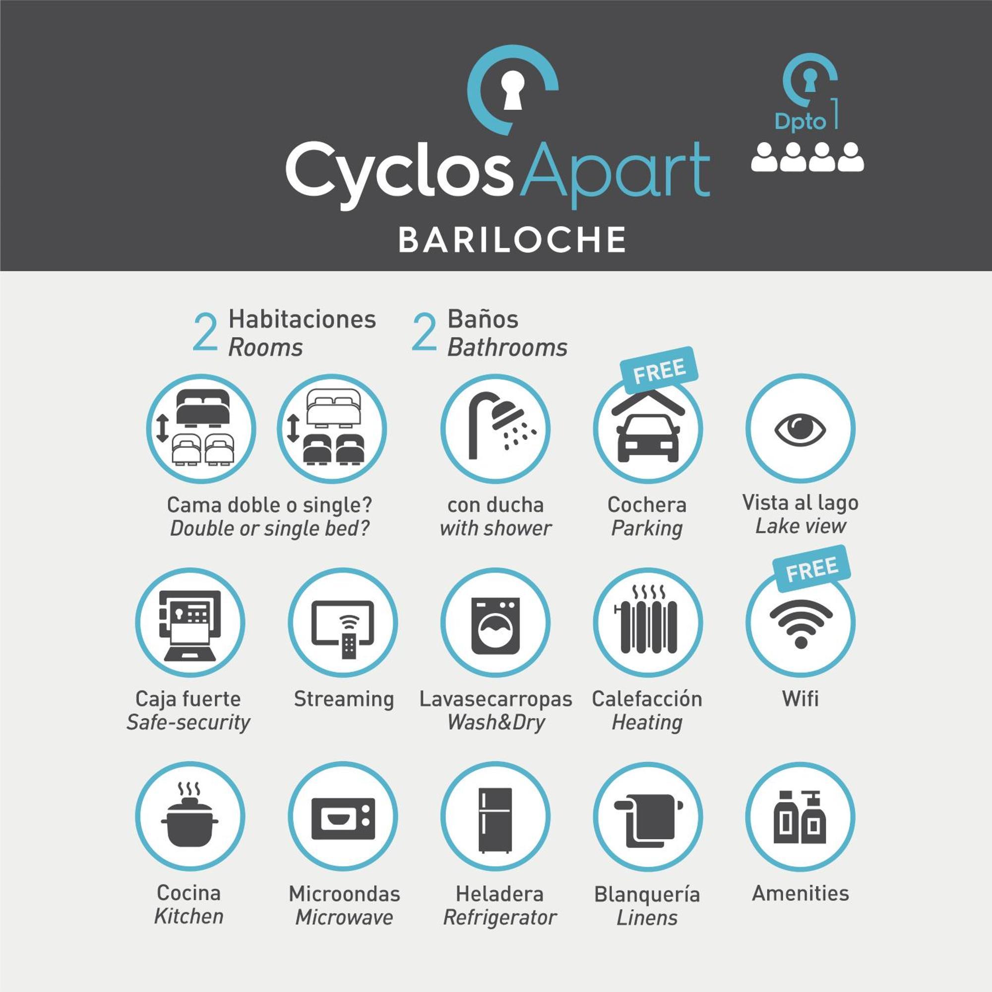 Cyclosapart Bariloche Εξωτερικό φωτογραφία